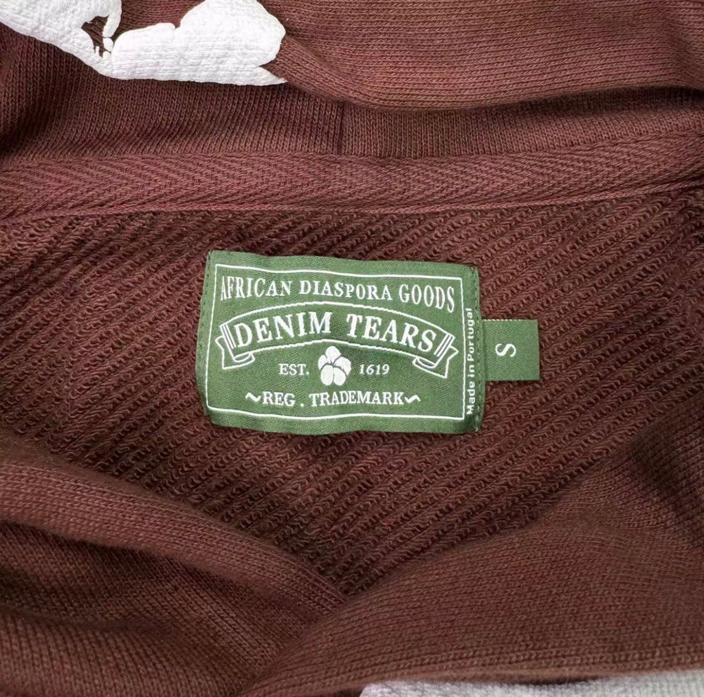 Hoodie demin tears